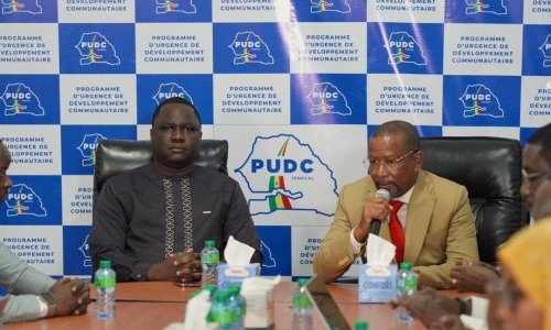 Le PUDC accueille le Ministre des Infrastructures M. Déthié FALL