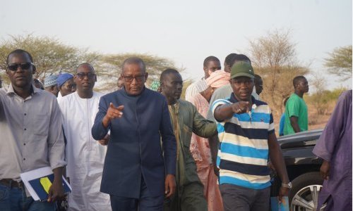 Lancement travaux du système d'adduction en eau Multi-villages de Darou Kosso
