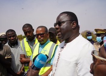 Visite de chantier des pistes du PUDC : A Koungueul et Malem Hodar, le Ministre des Infrastructures, Déthié FALL, exprime sa satisfaction 